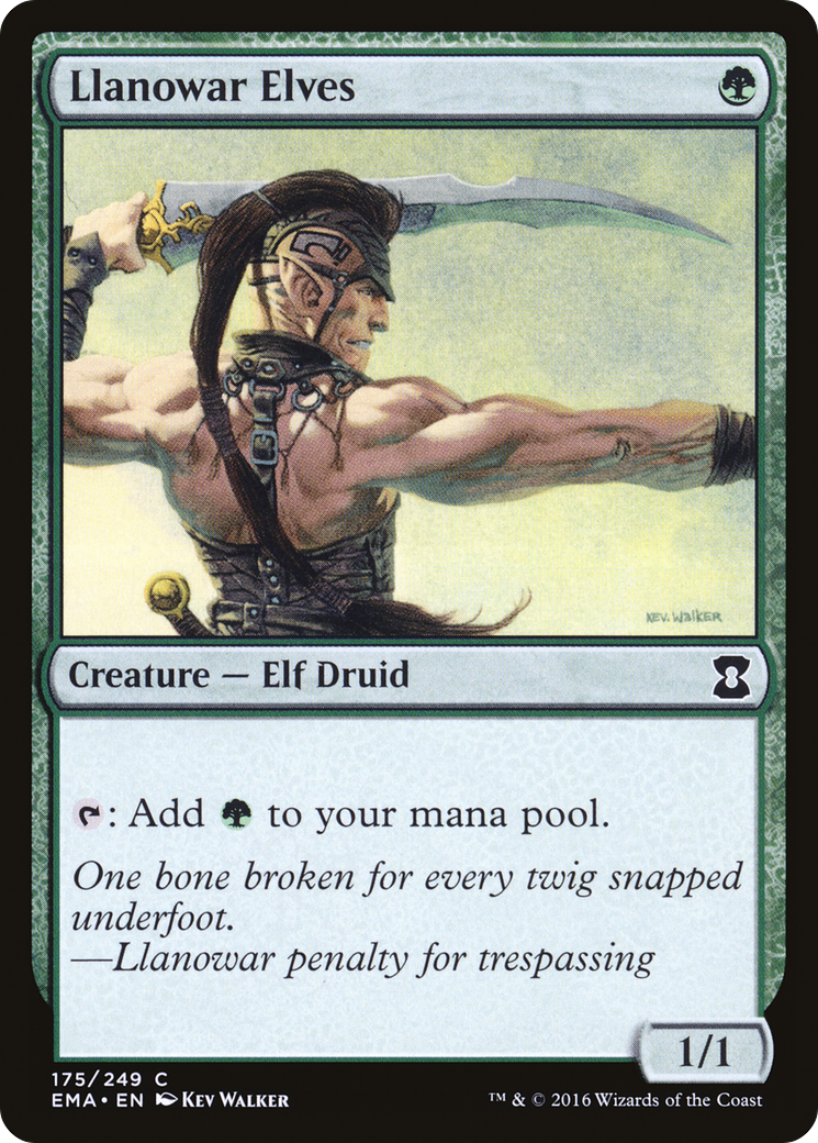Llanowar Elves (EMA-175) - Eternal Masters - Premium MTG Single from Wizards of the Coast - Just $0.13! Shop now at Game Crave Tournament Store