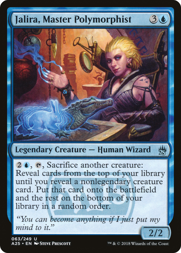 Jalira, Master Polymorphist (A25-063) - Masters 25 - Premium MTG Single from Wizards of the Coast - Just $0.08! Shop now at Game Crave Tournament Store
