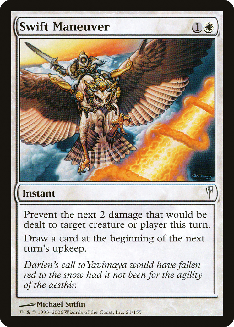 Swift Maneuver (CSP-021) - Coldsnap Foil - Premium MTG Single from Wizards of the Coast - Just $0.11! Shop now at Game Crave Tournament Store