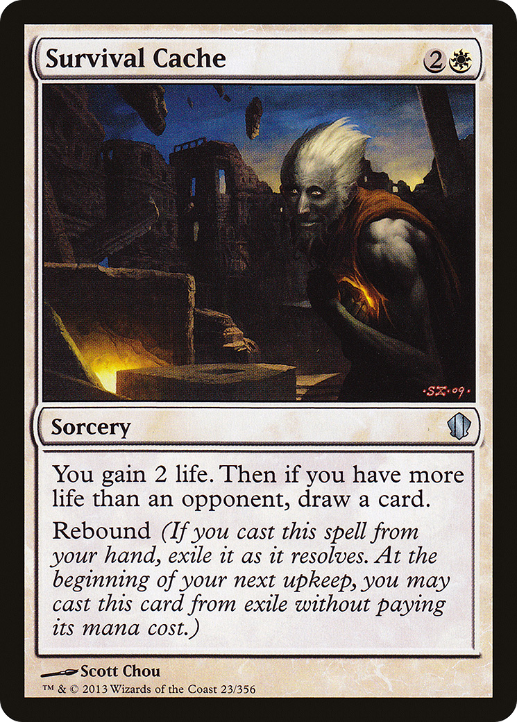 Survival Cache (C13-023) - Commander 2013 - Premium MTG Single from Wizards of the Coast - Just $0.08! Shop now at Game Crave Tournament Store