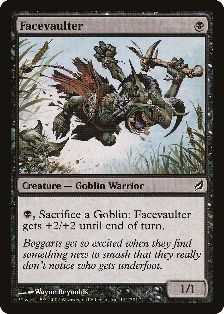 Facevaulter (LRW-111) - Lorwyn Foil - Premium MTG Single from Wizards of the Coast - Just $0.16! Shop now at Game Crave Tournament Store