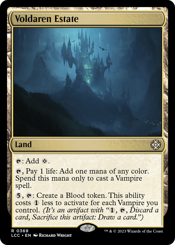 Voldaren Estate (LCC-369) - The Lost Caverns of Ixalan Commander - Premium MTG Single from Wizards of the Coast - Just $0.08! Shop now at Game Crave Tournament Store