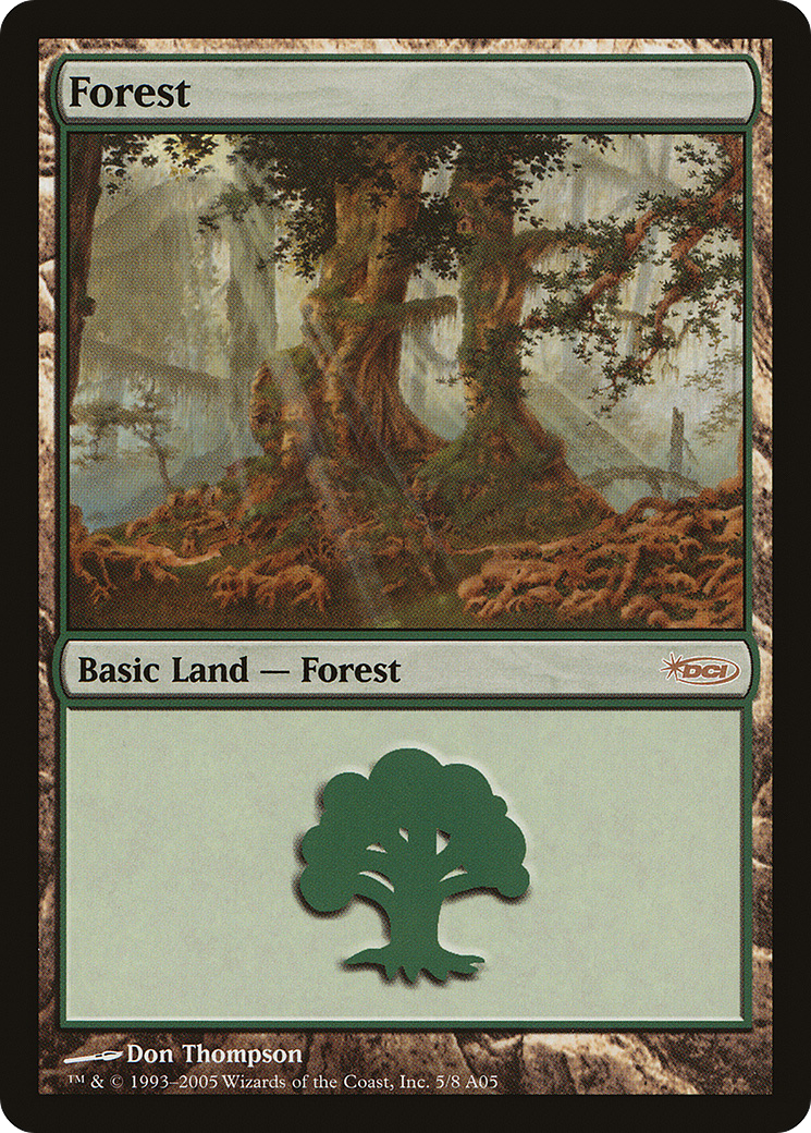 Forest (PAL05-005) - Arena League 2005 - Premium MTG Single from Wizards of the Coast - Just $0.67! Shop now at Game Crave Tournament Store