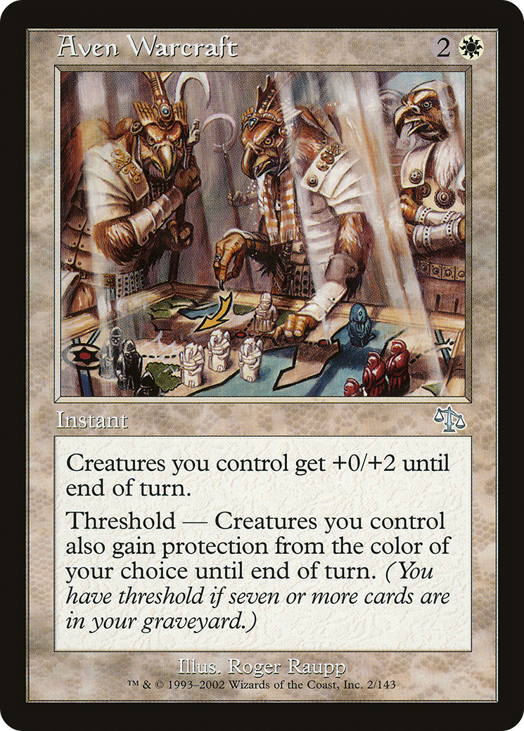 Aven Warcraft (JUD-002) - Judgment - Premium MTG Single from Wizards of the Coast - Just $0.08! Shop now at Game Crave Tournament Store