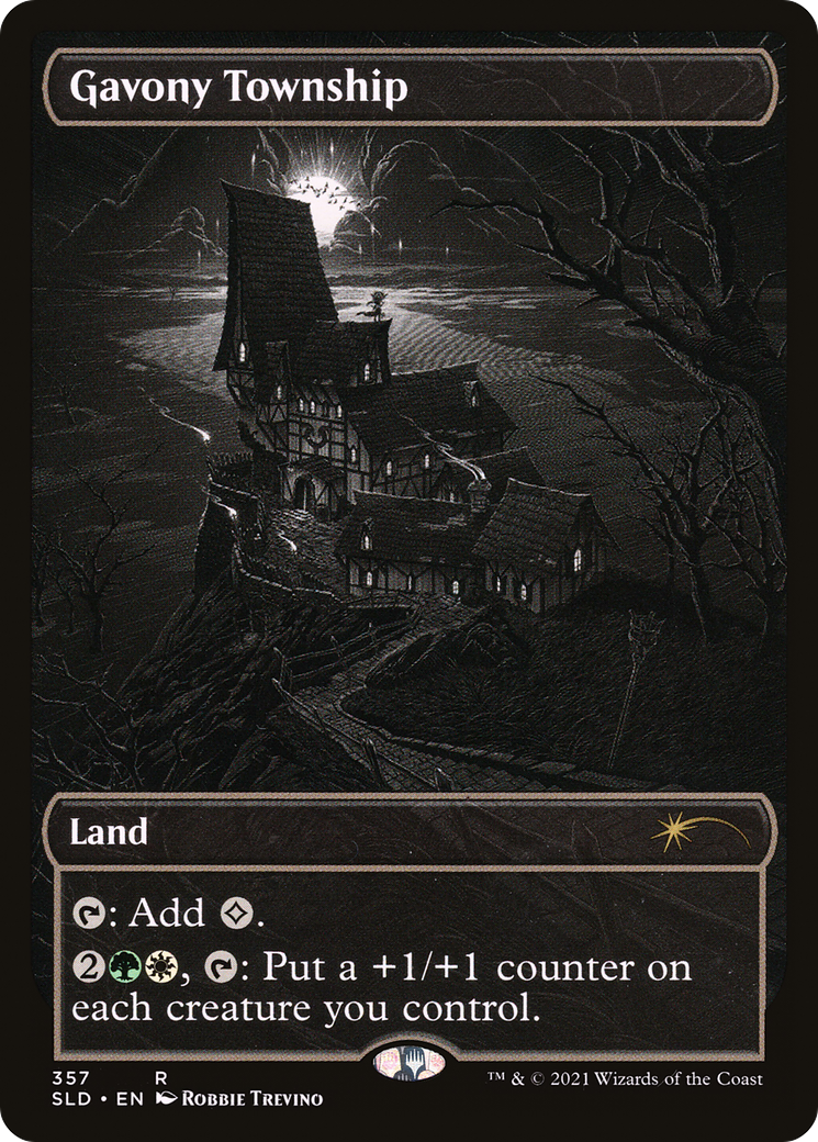 Gavony Township (SLD-357) - Secret Lair Drop Foil - Premium MTG Single from Wizards of the Coast - Just $2.17! Shop now at Game Crave Tournament Store