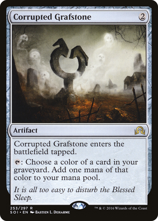 Corrupted Grafstone (SOI-253) - Shadows over Innistrad - Premium MTG Single from Wizards of the Coast - Just $0.25! Shop now at Game Crave Tournament Store