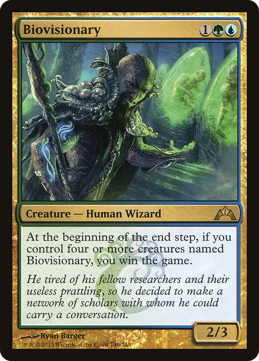 Biovisionary (GTC-146) - Gatecrash - Premium MTG Single from Wizards of the Coast - Just $0.09! Shop now at Game Crave Tournament Store