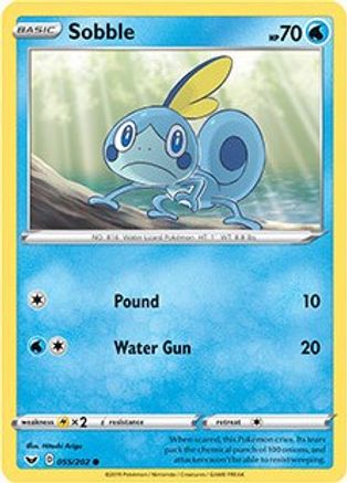 Sobble - 055/202 (Premium Collection) 55 - Miscellaneous Cards & Products Holofoil - Premium Pokemon Single from Nintendo - Just $0.50! Shop now at Game Crave Tournament Store