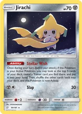 Jirachi - 99/181 99 - Deck Exclusives - Premium Pokemon Single from Nintendo - Just $0.50! Shop now at Game Crave Tournament Store