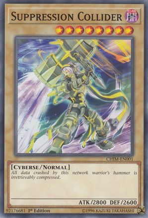 Suppression Collider (CHIM-EN001) - Chaos Impact 1st Edition - Premium Yugioh Single from Konami - Just $0.25! Shop now at Game Crave Tournament Store