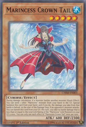 Marincess Crown Tail (CHIM-EN003) - Chaos Impact 1st Edition - Premium Yugioh Single from Konami - Just $0.25! Shop now at Game Crave Tournament Store