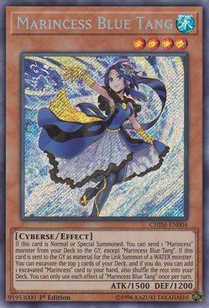 Marincess Blue Tang (CHIM-EN004) - Chaos Impact 1st Edition - Premium Yugioh Single from Konami - Just $3.22! Shop now at Game Crave Tournament Store