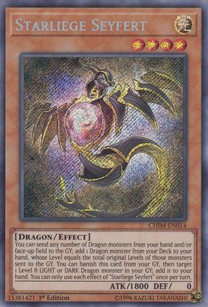 Starliege Seyfert (CHIM-EN014) - Chaos Impact 1st Edition - Premium Yugioh Single from Konami - Just $17.44! Shop now at Game Crave Tournament Store
