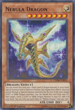 Nebula Dragon (CHIM-EN015) - Chaos Impact Unlimited - Premium Yugioh Single from Konami - Just $0.76! Shop now at Game Crave Tournament Store