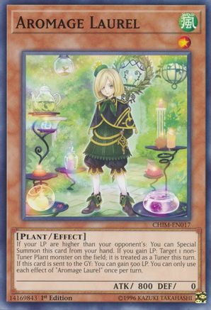 Aromage Laurel (CHIM-EN017) - Chaos Impact Unlimited - Premium Yugioh Single from Konami - Just $0.30! Shop now at Game Crave Tournament Store