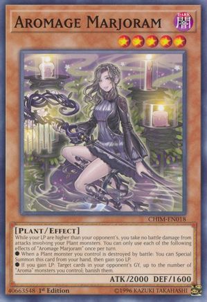 Aromage Marjoram (CHIM-EN018) - Chaos Impact Unlimited - Premium Yugioh Single from Konami - Just $0.26! Shop now at Game Crave Tournament Store
