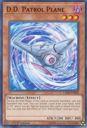 D.D. Patrol Plane (CHIM-EN028) - Chaos Impact 1st Edition - Premium Yugioh Single from Konami - Just $0.25! Shop now at Game Crave Tournament Store