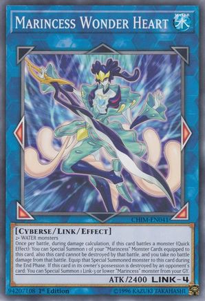 Marincess Wonder Heart (CHIM-EN041) - Chaos Impact Unlimited - Premium Yugioh Single from Konami - Just $0.25! Shop now at Game Crave Tournament Store