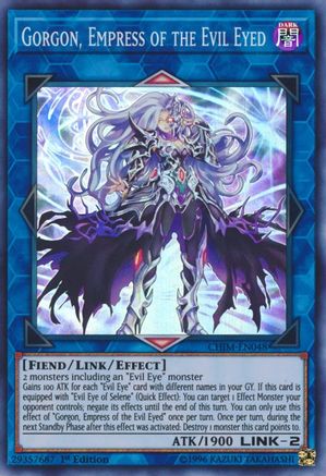Gorgon, Empress of the Evil Eyed (CHIM-EN048) - Chaos Impact Unlimited - Premium Yugioh Single from Konami - Just $0.25! Shop now at Game Crave Tournament Store