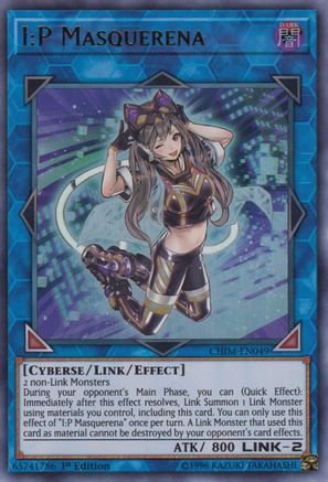 I:P Masquerena (CHIM-EN049) - Chaos Impact Unlimited - Premium Yugioh Single from Konami - Just $3.62! Shop now at Game Crave Tournament Store