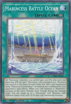 Marincess Battle Ocean (CHIM-EN053) - Chaos Impact Unlimited - Premium Yugioh Single from Konami - Just $0.25! Shop now at Game Crave Tournament Store