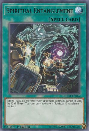 Spiritual Entanglement (CHIM-EN065) - Chaos Impact Unlimited - Premium Yugioh Single from Konami - Just $0.25! Shop now at Game Crave Tournament Store