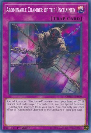 Abominable Chamber of the Unchained (CHIM-EN070) - Chaos Impact 1st Edition - Premium Yugioh Single from Konami - Just $0.83! Shop now at Game Crave Tournament Store