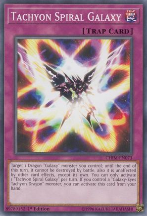 Tachyon Spiral Galaxy (CHIM-EN073) - Chaos Impact Unlimited - Premium Yugioh Single from Konami - Just $0.25! Shop now at Game Crave Tournament Store