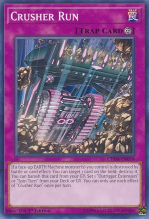 Crusher Run (CHIM-EN076) - Chaos Impact 1st Edition - Premium Yugioh Single from Konami - Just $0.25! Shop now at Game Crave Tournament Store