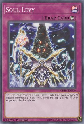 Soul Levy (CHIM-EN079) - Chaos Impact 1st Edition - Premium Yugioh Single from Konami - Just $0.25! Shop now at Game Crave Tournament Store