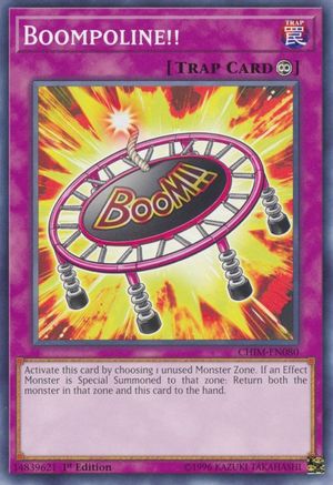 Boompoline!! (CHIM-EN080) - Chaos Impact Unlimited - Premium Yugioh Single from Konami - Just $0.25! Shop now at Game Crave Tournament Store