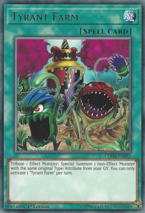 Tyrant Farm (CHIM-EN083) - Chaos Impact Unlimited - Premium Yugioh Single from Konami - Just $0.08! Shop now at Game Crave Tournament Store