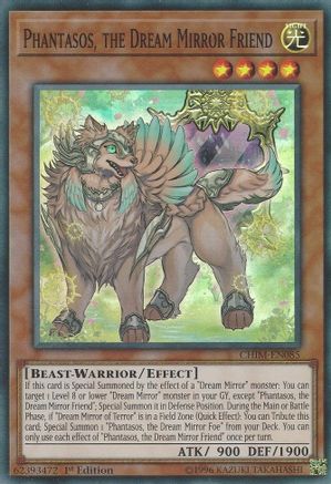 Phantasos, the Dream Mirror Friend (CHIM-EN085) - Chaos Impact 1st Edition - Premium Yugioh Single from Konami - Just $0.08! Shop now at Game Crave Tournament Store