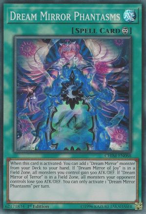 Dream Mirror Phantasms (CHIM-EN088) - Chaos Impact 1st Edition - Premium Yugioh Single from Konami - Just $0.25! Shop now at Game Crave Tournament Store