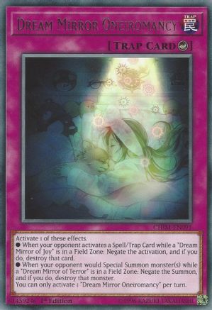 Dream Mirror Oneiromancy (CHIM-EN091) - Chaos Impact 1st Edition - Premium Yugioh Single from Konami - Just $0.27! Shop now at Game Crave Tournament Store
