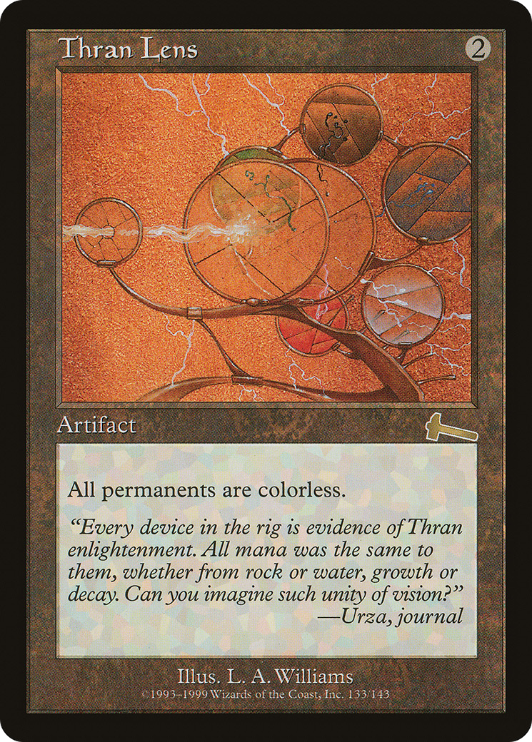 Thran Lens (ULG-133) - Urza's Legacy Foil - Premium MTG Single from Wizards of the Coast - Just $10.27! Shop now at Game Crave Tournament Store