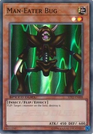 Man-Eater Bug (STP2-EN008) - Speed Duel: Tournament Pack 2 Unlimited - Premium Yugioh Single from Konami - Just $1.12! Shop now at Game Crave Tournament Store