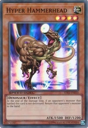 Hyper Hammerhead (STP2-EN010) - Speed Duel: Tournament Pack 2 Unlimited - Premium Yugioh Single from Konami - Just $1.20! Shop now at Game Crave Tournament Store