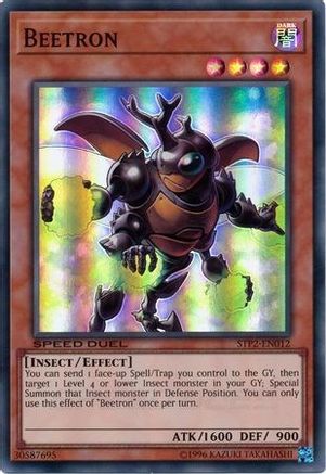 Beetron (STP2-EN012) - Speed Duel: Tournament Pack 2 Unlimited - Premium Yugioh Single from Konami - Just $0.37! Shop now at Game Crave Tournament Store