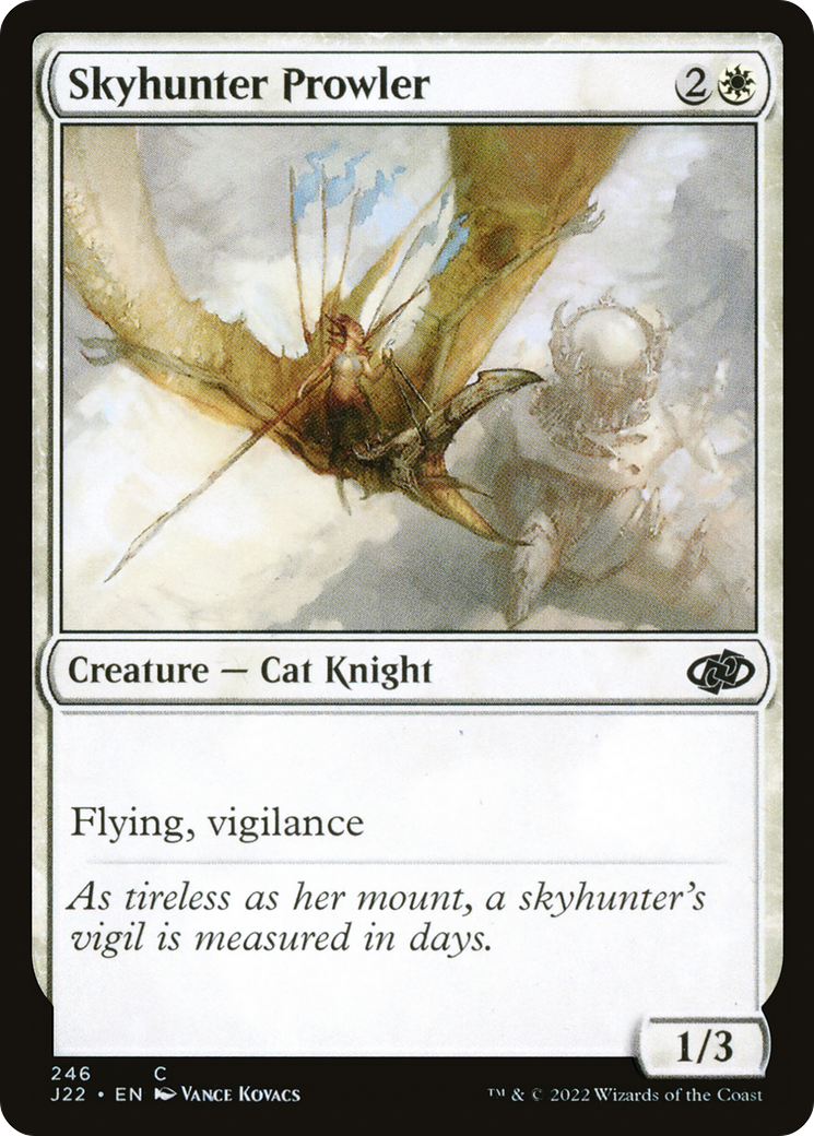 Skyhunter Prowler (J22-246) - Jumpstart 2022 - Premium MTG Single from Wizards of the Coast - Just $0.08! Shop now at Game Crave Tournament Store