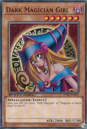 Dark Magician Girl (EVSD-EN001) - Event Pack Speed Duel Unlimited - Premium Yugioh Single from Konami - Just $1.92! Shop now at Game Crave Tournament Store