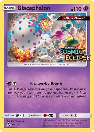 Blacephalon SM221/248 - SM Black Star Promos Holofoil - Premium Pokemon Single from Nintendo - Just $3.27! Shop now at Game Crave Tournament Store