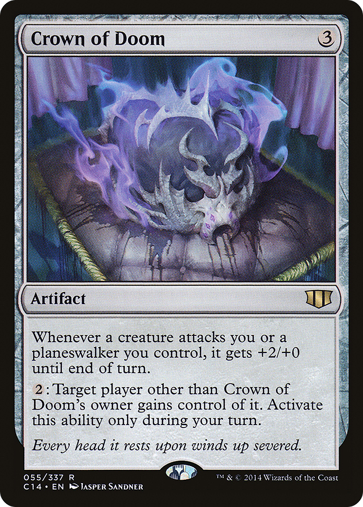 Crown of Doom (C14-055) - Commander 2014 - Premium MTG Single from Wizards of the Coast - Just $1! Shop now at Game Crave Tournament Store