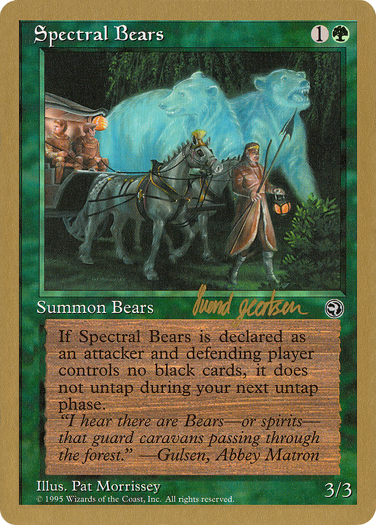 Spectral Bears (WC97-SG98) - World Championship Decks 1997 - Premium MTG Single from Wizards of the Coast - Just $0.08! Shop now at Game Crave Tournament Store