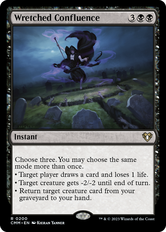 Wretched Confluence (CMM-200) - Commander Masters - Premium MTG Single from Wizards of the Coast - Just $0.25! Shop now at Game Crave Tournament Store