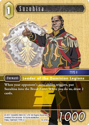 Suzuhisa (OPUS X) - Premium Final Fantasy Single from Opus X - Just $0.25! Shop now at Game Crave Tournament Store