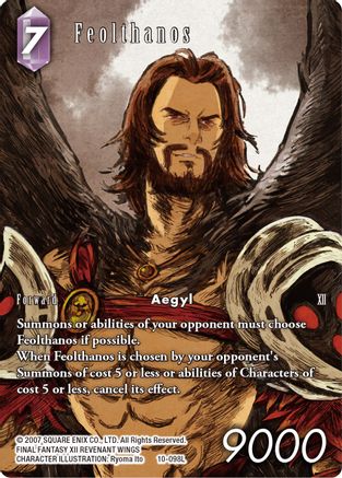 Feolthanos (Full Art) (OPUS X) Foil - Premium Final Fantasy Single from Opus X - Just $17.46! Shop now at Game Crave Tournament Store