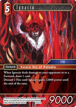 Ignacio (OPUS X) Foil - Premium Final Fantasy Single from Opus X - Just $0.32! Shop now at Game Crave Tournament Store