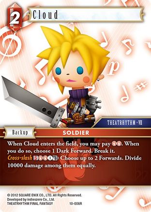 Cloud (OPUS X) - Premium Final Fantasy Single from Opus X - Just $0.25! Shop now at Game Crave Tournament Store