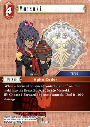 Mutsuki (OPUS X) Foil - Premium Final Fantasy Single from Opus X - Just $0.62! Shop now at Game Crave Tournament Store